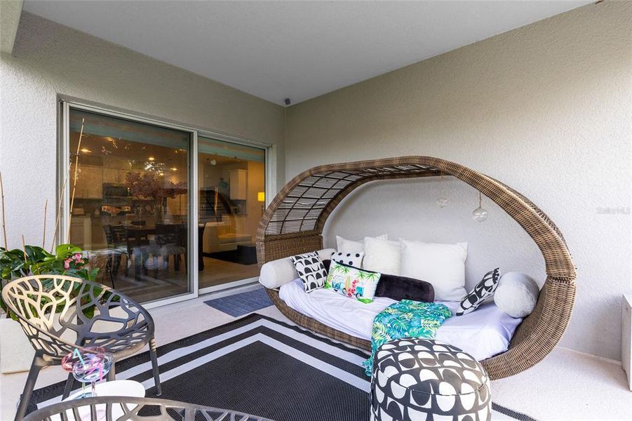 Exterior details and patio area of a home in Cypress Hammock, Kissimmee (Image 21).