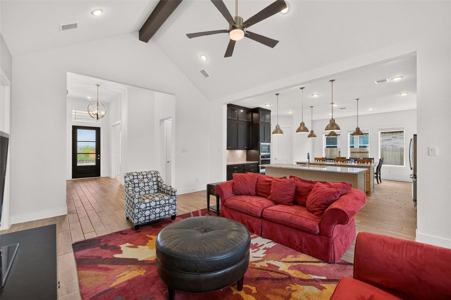 Furnished interior view inside a new home in Fulshear Lakes, Fulshear (Image 14).