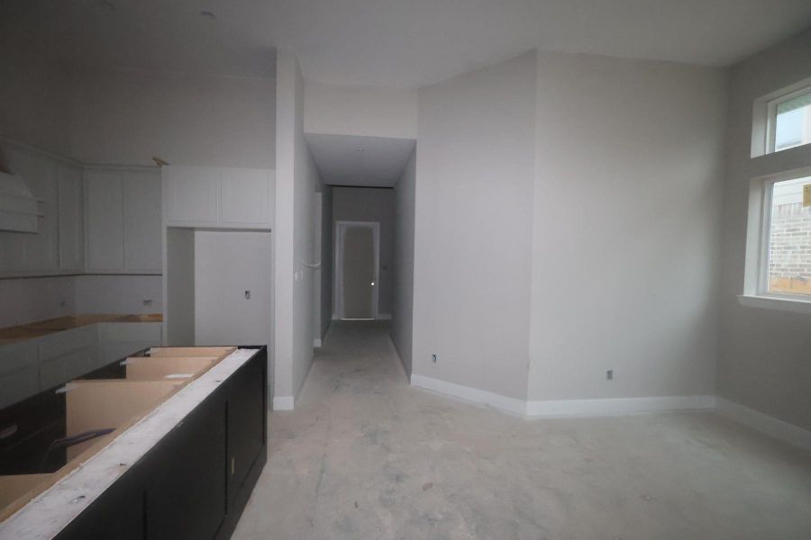 In-progress construction of a new home in ARTAVIA 45' Homesites, Conroe, TX (Image 12).