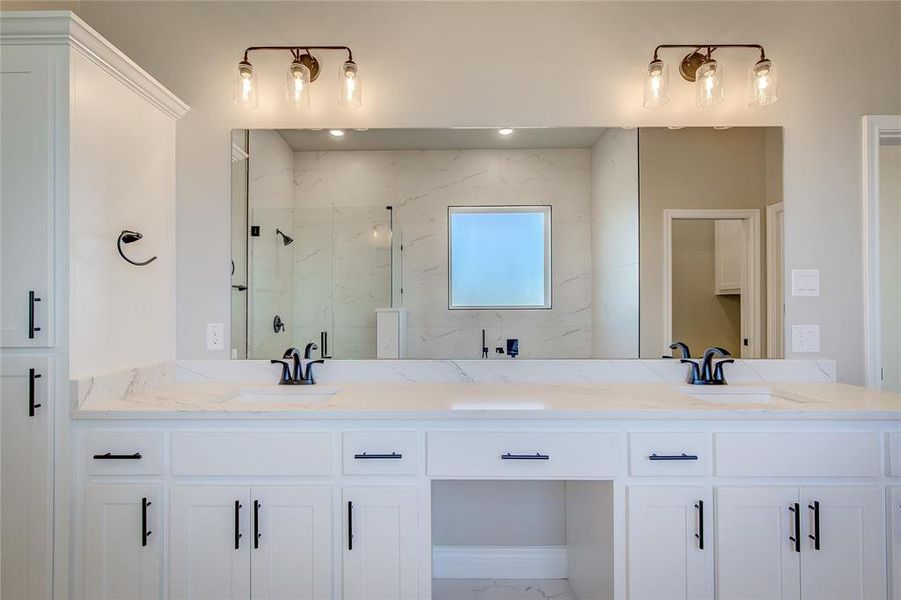 Furnished interior view inside a new home in , Greenville (Image 9).