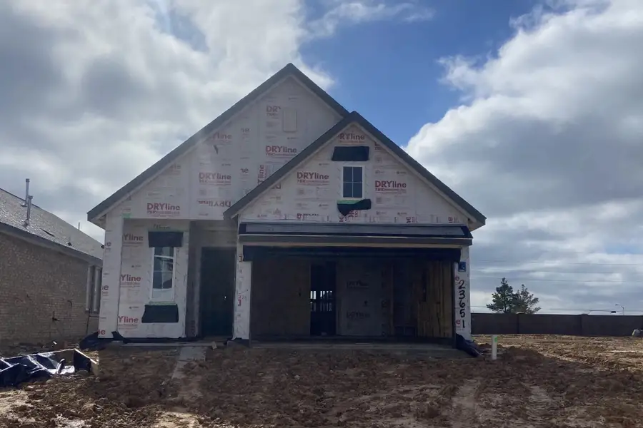 Construction progress - 23651 Red Rowan Lane