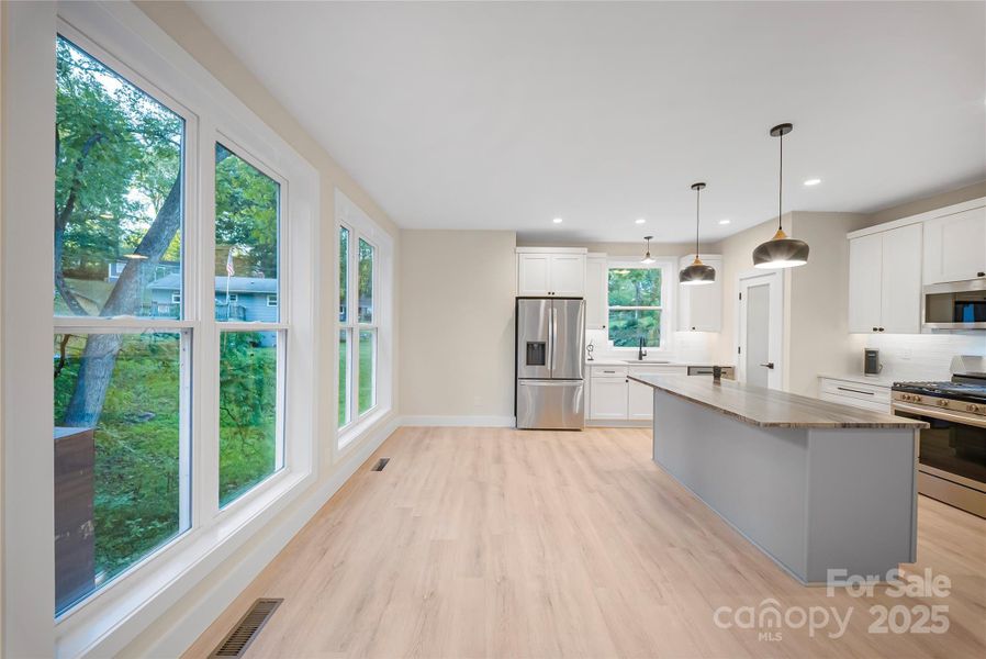 Furnished interior view inside a new home in , Asheville (Image 14).