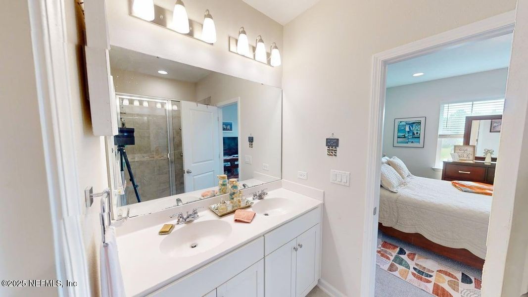 Furnished interior view inside a new home in , Jacksonville (Image 28).