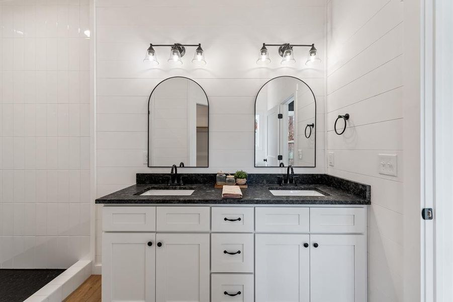 Furnished interior view inside a new home in , Morganton (Image 60).