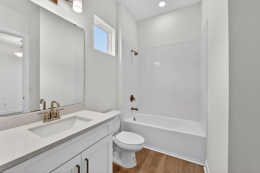 Representative furnished interior of a home built from the Sereno by Taylor Morrison in Esplanade by the Islands, Naples (Image 6).