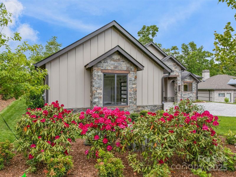Front exterior of a new home in , Arden, NC, highlighting curb appeal (Image 2). Front exterior of a new home in , Arden, NC, highlighting curb appeal (Image 2).