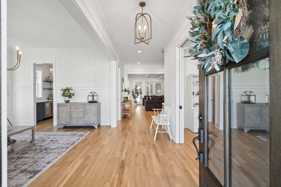 Furnished interior view inside a new home in , Mount Pleasant (Image 37).