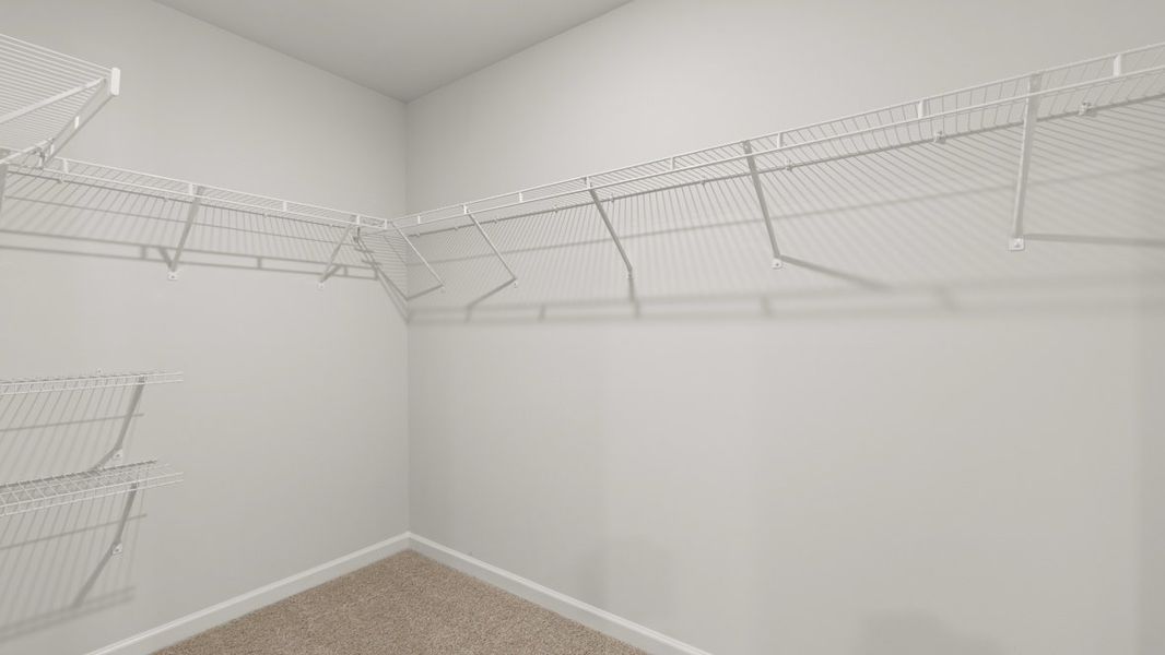 Representative unfurnished interior of a home built from the Belhaven by D.R. Horton in Creekview, Atlanta (Image 25).