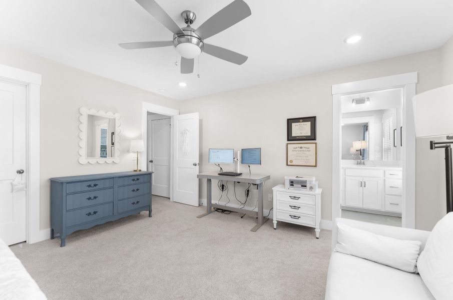 Furnished interior view inside a new home in , Charleston (Image 10).