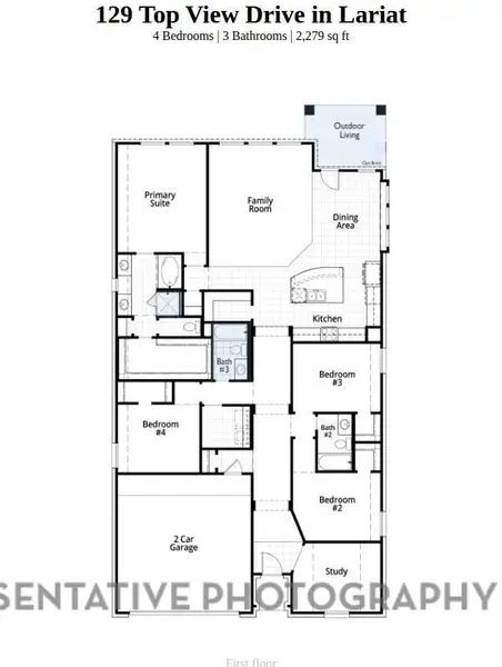2D floor plan layout of this home in Lariat: 50ft. lots, Liberty Hill, TX (Image 2). 2D floor plan layout of this home in Lariat: 50ft. lots, Liberty Hill, TX (Image 2).