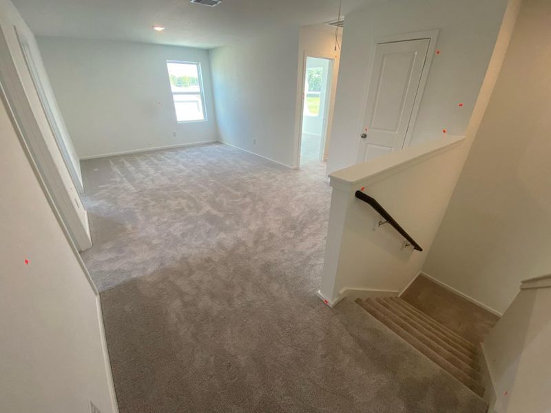 Spacious, unfurnished interior of a new home in Trails at Woodhaven Lakes, La Marque (Image 18). Spacious, unfurnished interior of a new home in Trails at Woodhaven Lakes, La Marque (Image 18).