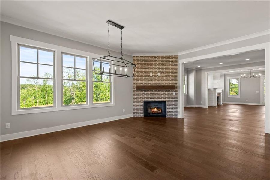 Spacious, unfurnished interior of a new home in , Woodstock (Image 23).