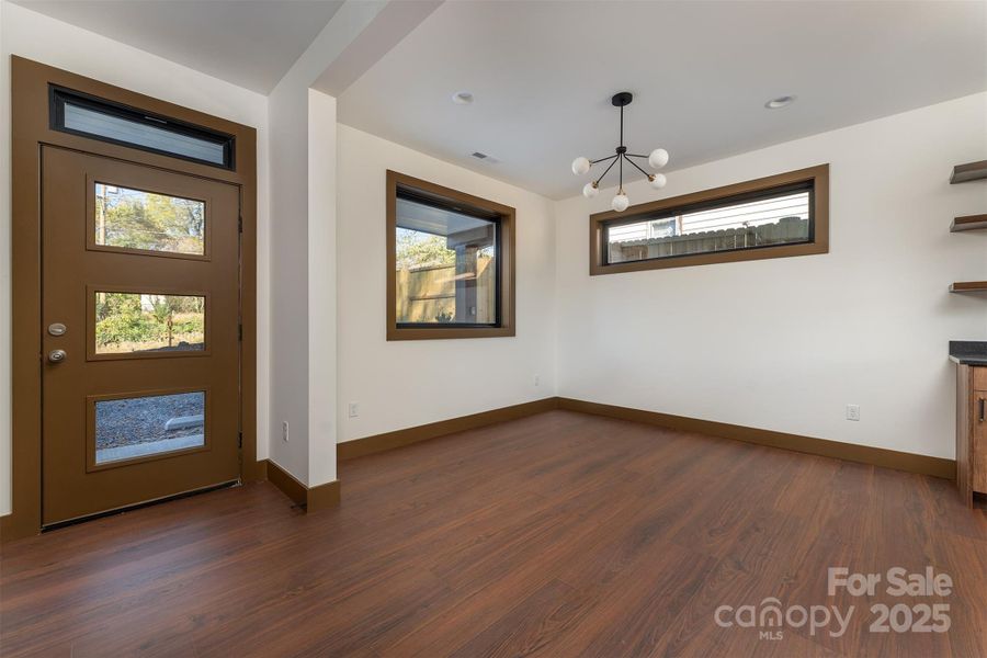 Spacious, unfurnished interior of a new home in , Asheville (Image 12). Spacious, unfurnished interior of a new home in , Asheville (Image 12).
