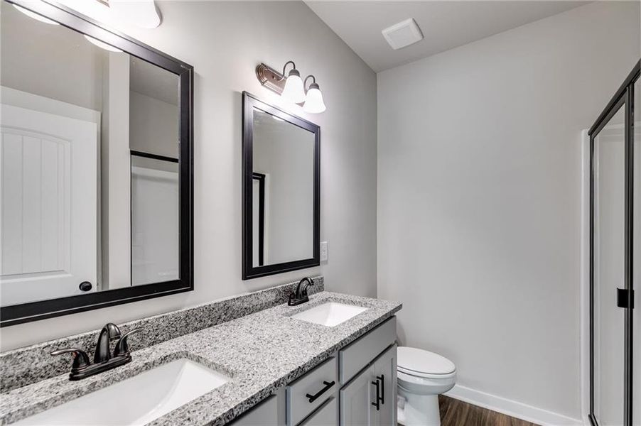 Furnished interior view inside a new home in , Buchanan (Image 10).