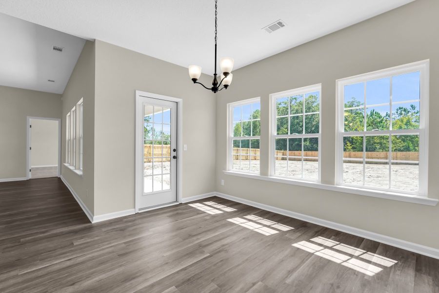 Representative unfurnished interior of a home built from the The Jackson by RTS Homes in Tranquil South, Hinesville (Image 22).