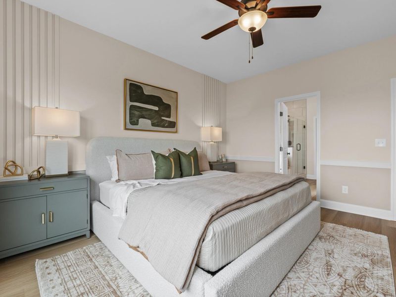 Representative furnished interior of a home built from the The Daphne F by Davidson Homes LLC in Waverly Estates, Josephine (Image 26). Representative furnished interior of a home built from the The Daphne F by Davidson Homes LLC in Waverly Estates, Josephine (Image 26).