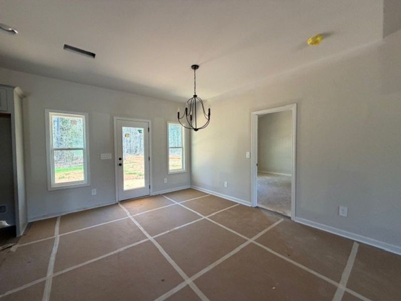 In-progress construction of a new home in Oakview, Pine Mountain, GA (Image 8).