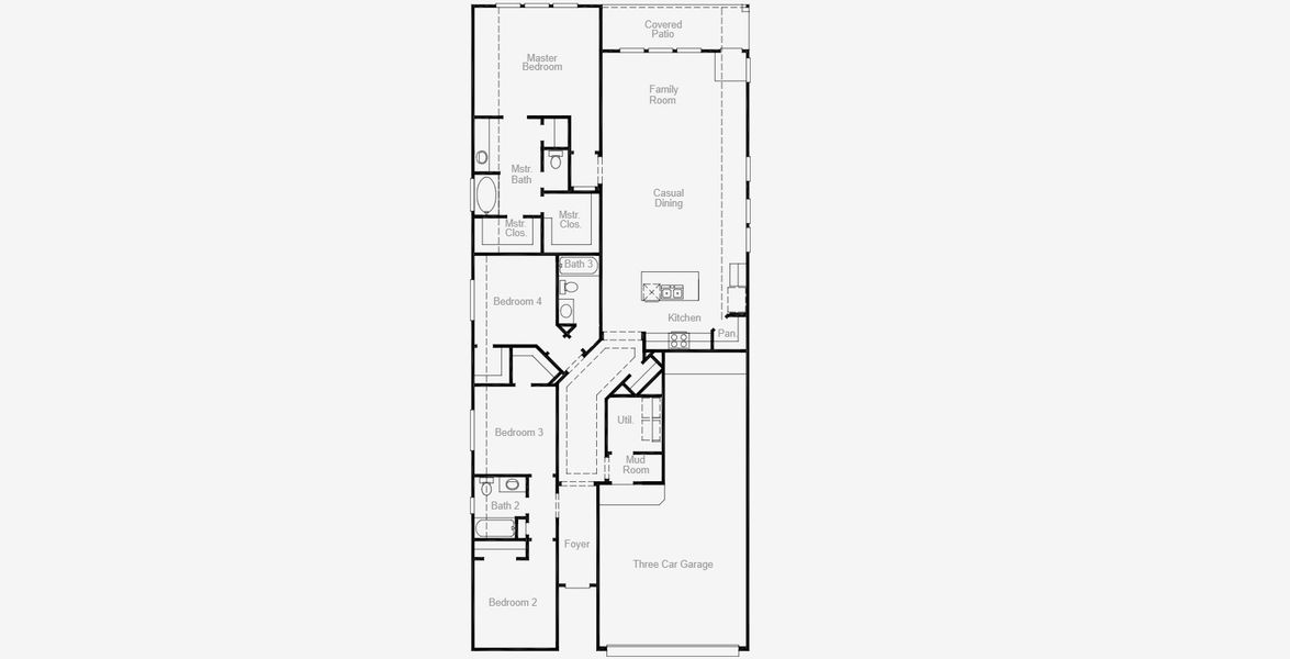 2D floor plan layout for the Gunter (2014-HV-35) by Coventry Homes in The Trails, New Caney, TX (Image 3). 2D floor plan layout for the Gunter (2014-HV-35) by Coventry Homes in The Trails, New Caney, TX (Image 3).