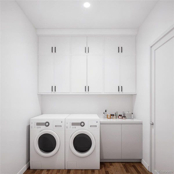 Furnished interior view inside a new home in , Granby (Image 33).