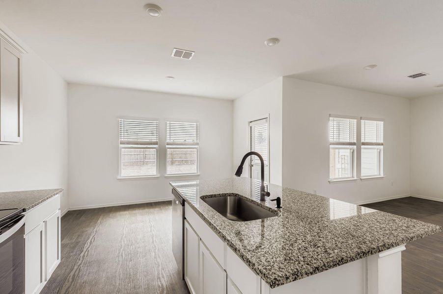 Furnished interior view inside a new home in Palomino, Manor (Image 6). Furnished interior view inside a new home in Palomino, Manor (Image 6).
