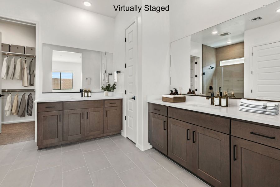 Furnished interior view inside a new home in Saguaro Reserve II, Marana (Image 10).