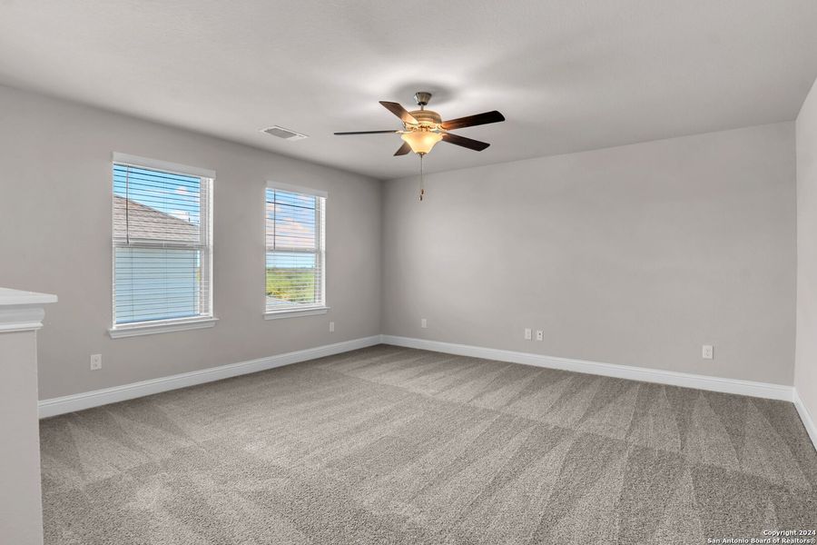 Spacious, unfurnished interior of a new home in Morgan Meadows, San Antonio (Image 42). Spacious, unfurnished interior of a new home in Morgan Meadows, San Antonio (Image 42).