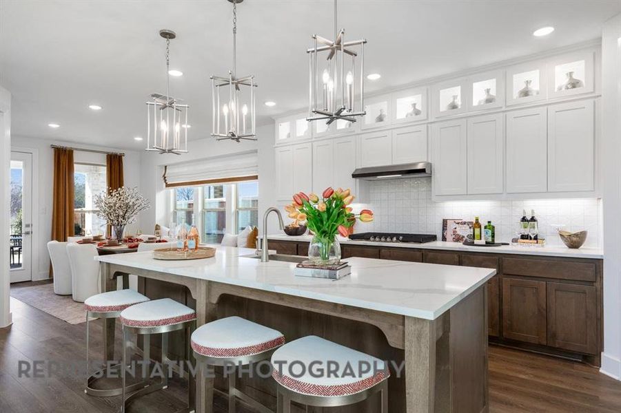 Furnished interior view inside a new home in The Parks at Wilson Creek, Celina (Image 25).