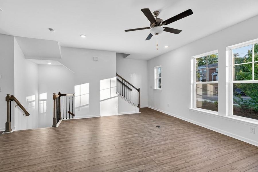 Spacious, unfurnished interior of a new home in Chandler Run, Tucker (Image 18).