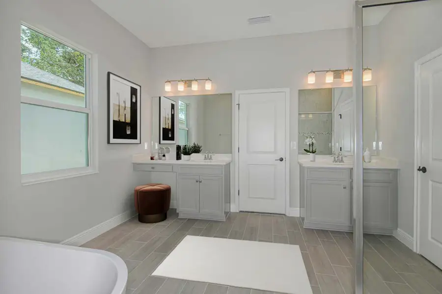 Furnished interior view inside a new home in Pinecone Reserve, Brooksville (Image 10).