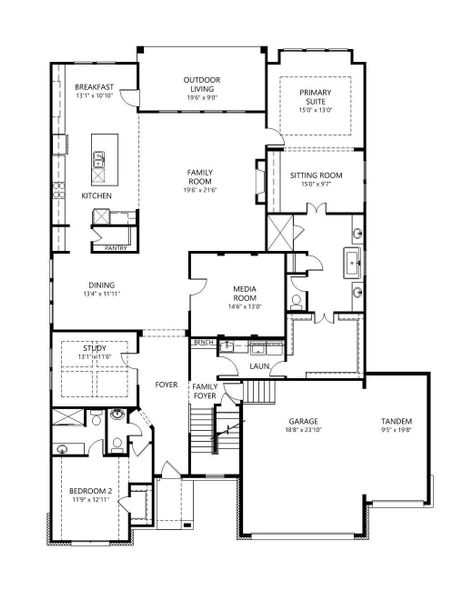 Floor Plan Main Level Floor Plan Main Level