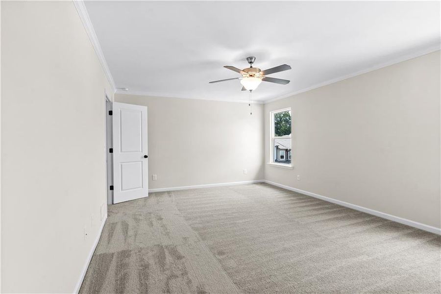 Spacious, unfurnished interior of a new home in The Collection at Vinings, Atlanta (Image 7). Spacious, unfurnished interior of a new home in The Collection at Vinings, Atlanta (Image 7).