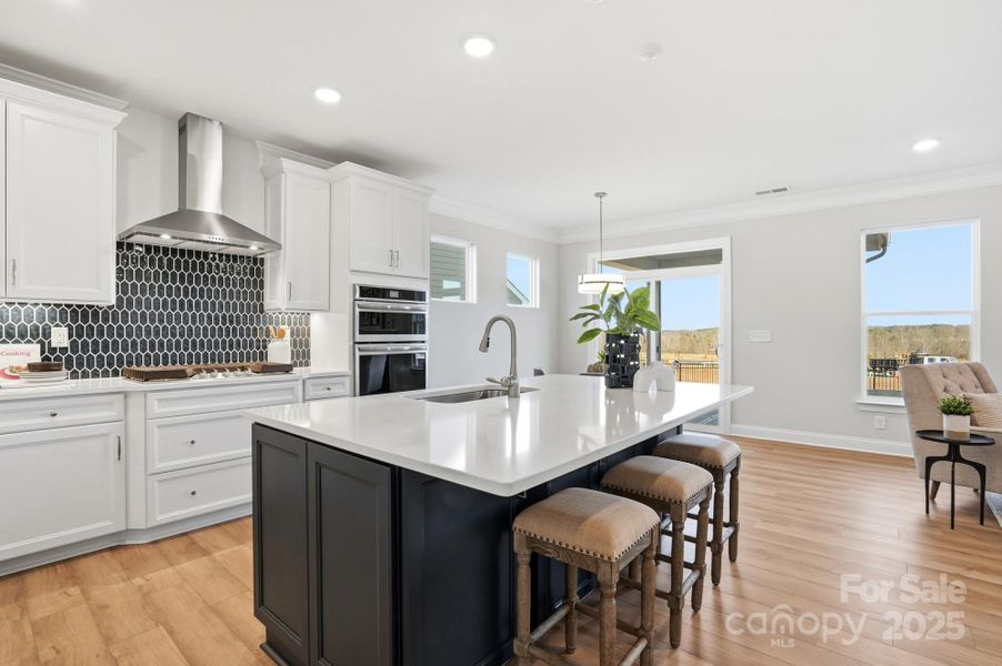 Furnished interior view inside a new home in The Meadows at Laurelbrook, Sherrills Ford (Image 8).
