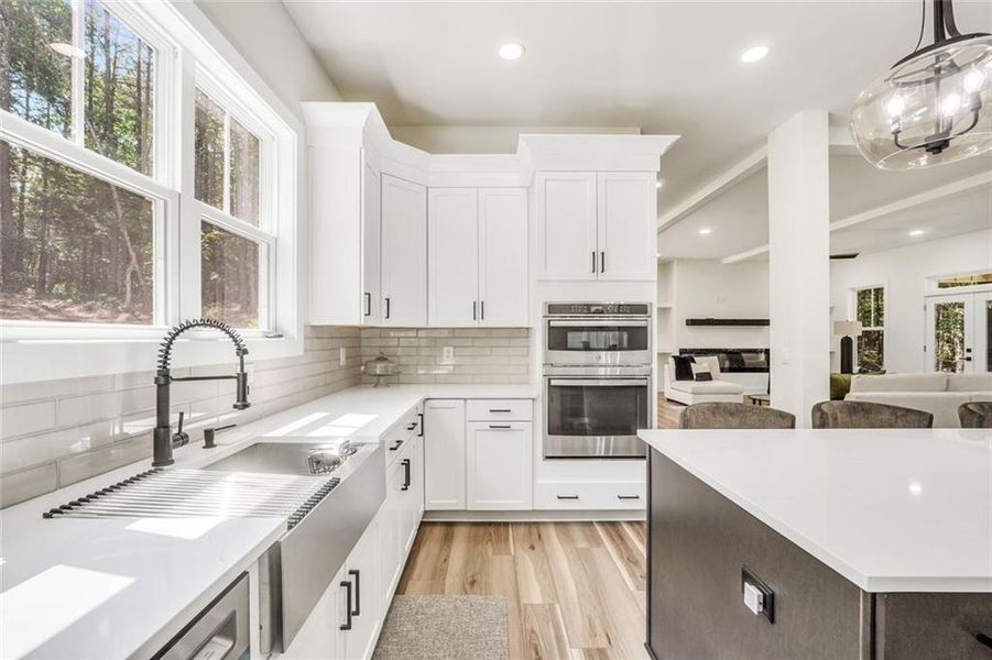 Furnished interior view inside a new home in , Winston (Image 10).