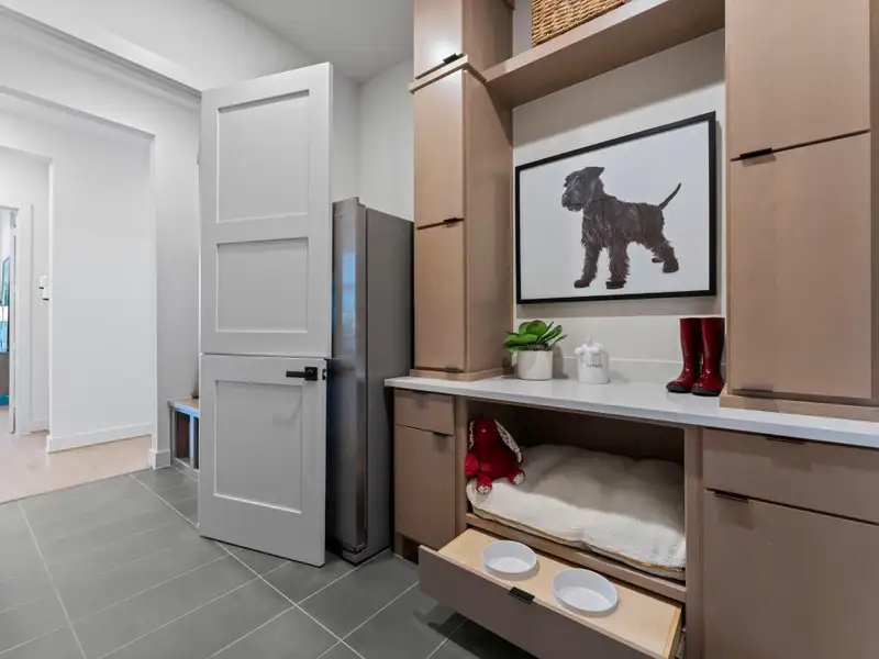 A utility room even a pooch could love