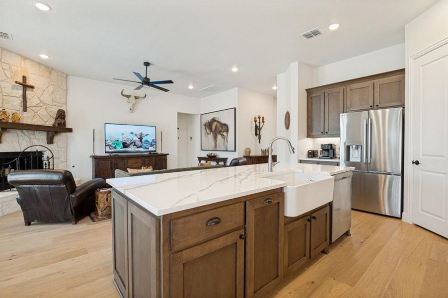 Furnished interior view inside a new home in , Waxahachie (Image 14).