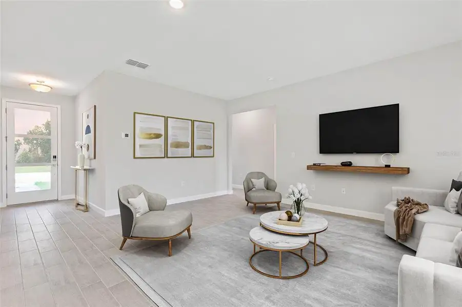 Furnished interior view inside a new home in , Cape Coral (Image 7).