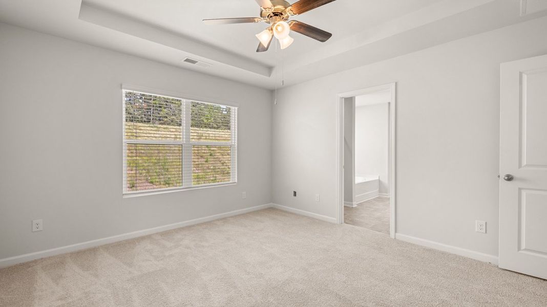 Spacious, unfurnished interior of a new home in Highland Hills, Graniteville (Image 19). Spacious, unfurnished interior of a new home in Highland Hills, Graniteville (Image 19).