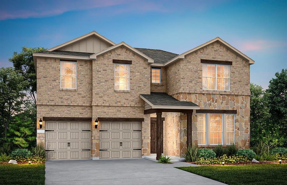 NEW CONSTRUCTION: Stunning new home available at Pecan Square *Model representation