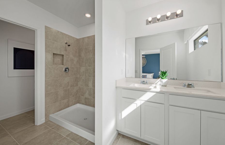 Furnished interior view inside a new home in Sawgrass at Coral Lakes, Cape Coral (Image 8).