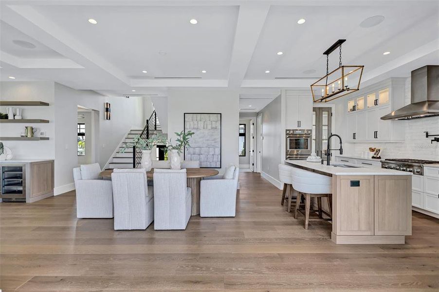 Furnished interior view inside a new home in , St. Pete Beach (Image 10). Furnished interior view inside a new home in , St. Pete Beach (Image 10).