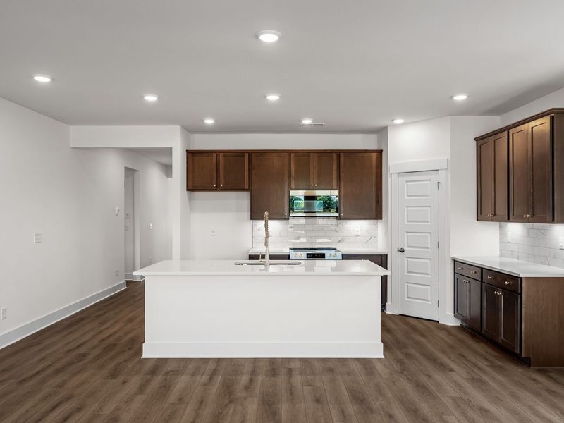 Furnished interior view inside a new home in Woods Crossing, Gallatin (Image 11).
