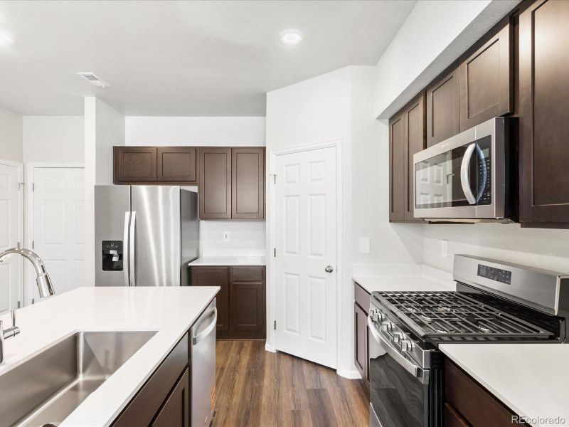 Furnished interior view inside a new home in Poudre Heights: The Meadow Collection, Windsor (Image 14).