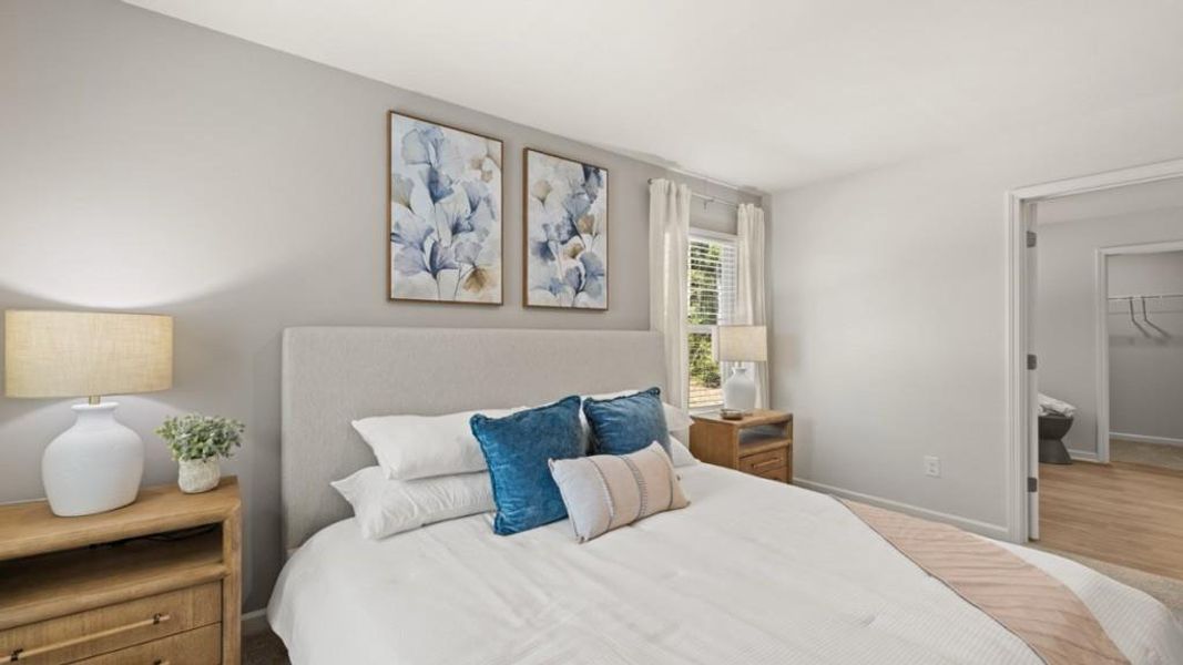 Furnished interior view inside a new home in Pointe Park, Union City (Image 26).