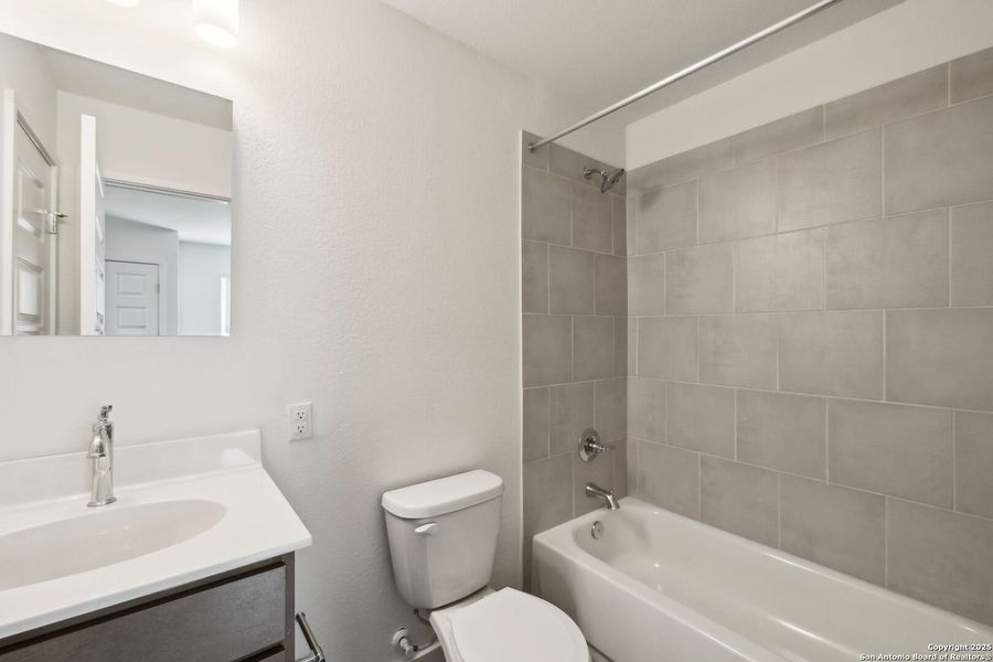 Furnished interior view inside a new home in , San Antonio (Image 4).