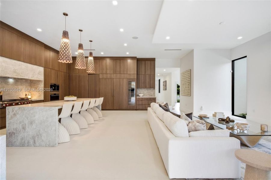 Furnished interior view inside a new home in , Palmetto Bay (Image 15).