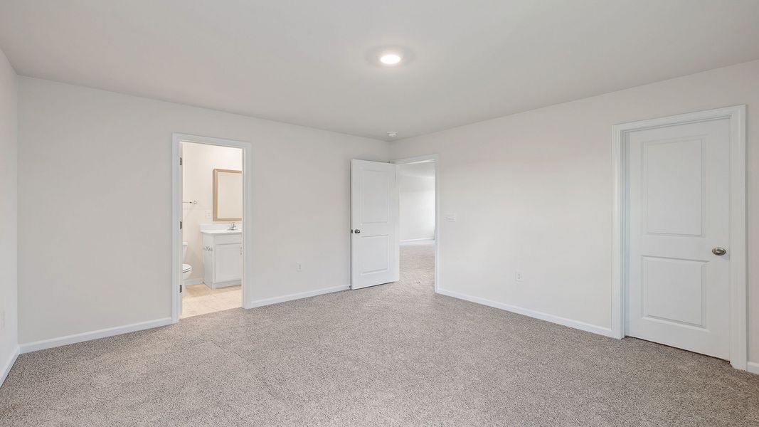 Spacious, unfurnished interior of a new home in Chestnut Ridge, Greenville (Image 25). Spacious, unfurnished interior of a new home in Chestnut Ridge, Greenville (Image 25).