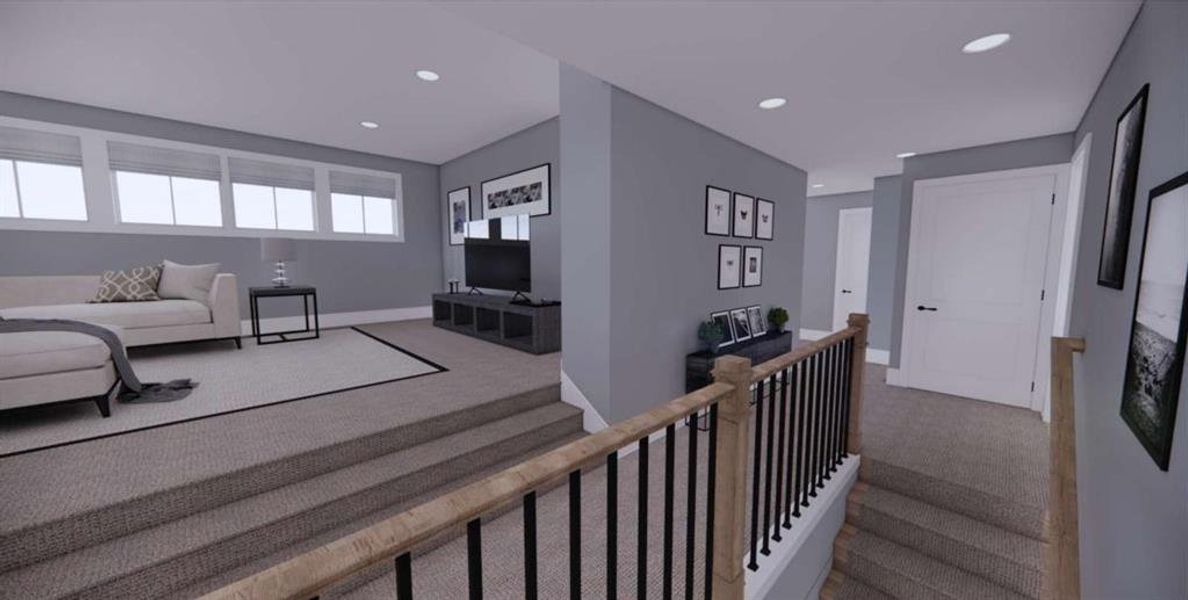 Furnished interior view inside a new home in , Carrollton (Image 20).