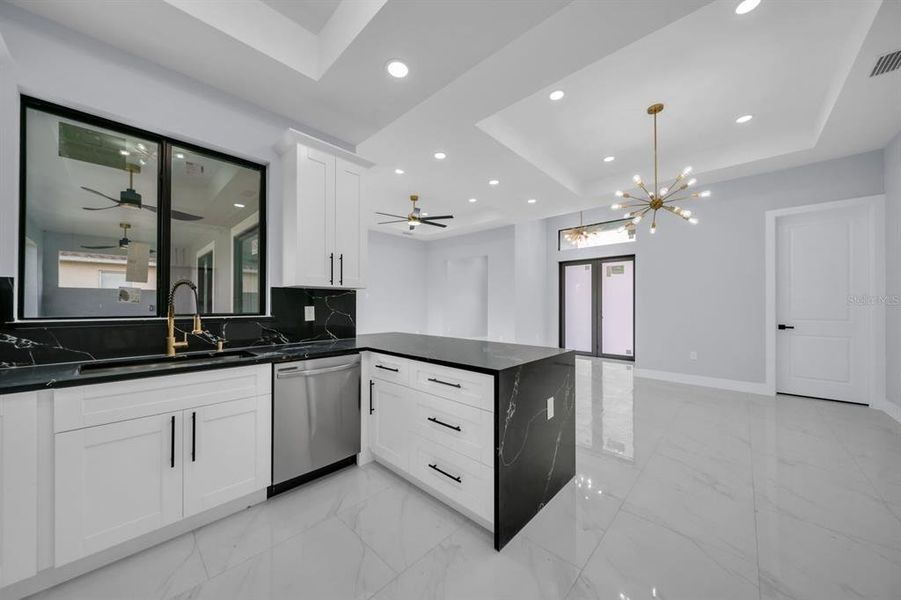 Furnished interior view inside a new home in , Lehigh Acres (Image 9).