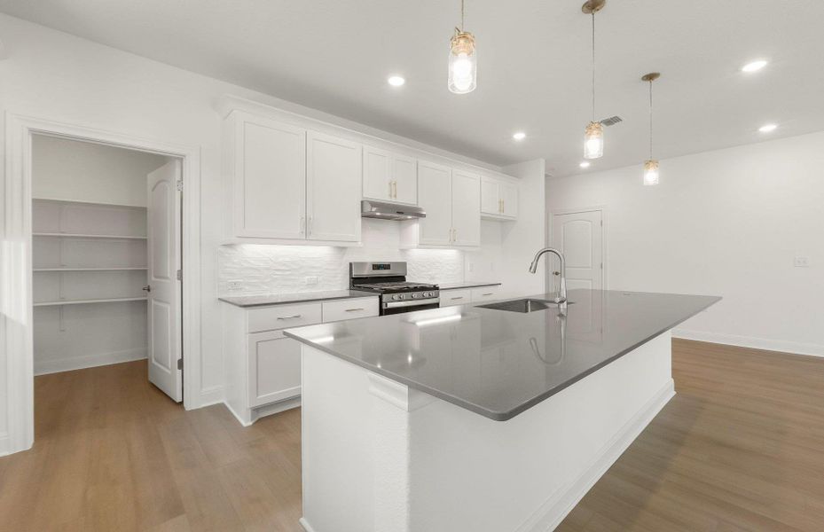 Furnished interior view inside a new home in Sun City Texas, Georgetown (Image 11). Furnished interior view inside a new home in Sun City Texas, Georgetown (Image 11).