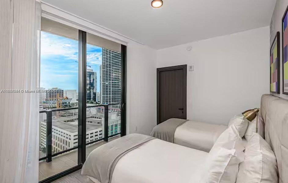 Furnished interior view inside a new home in , Miami (Image 23).